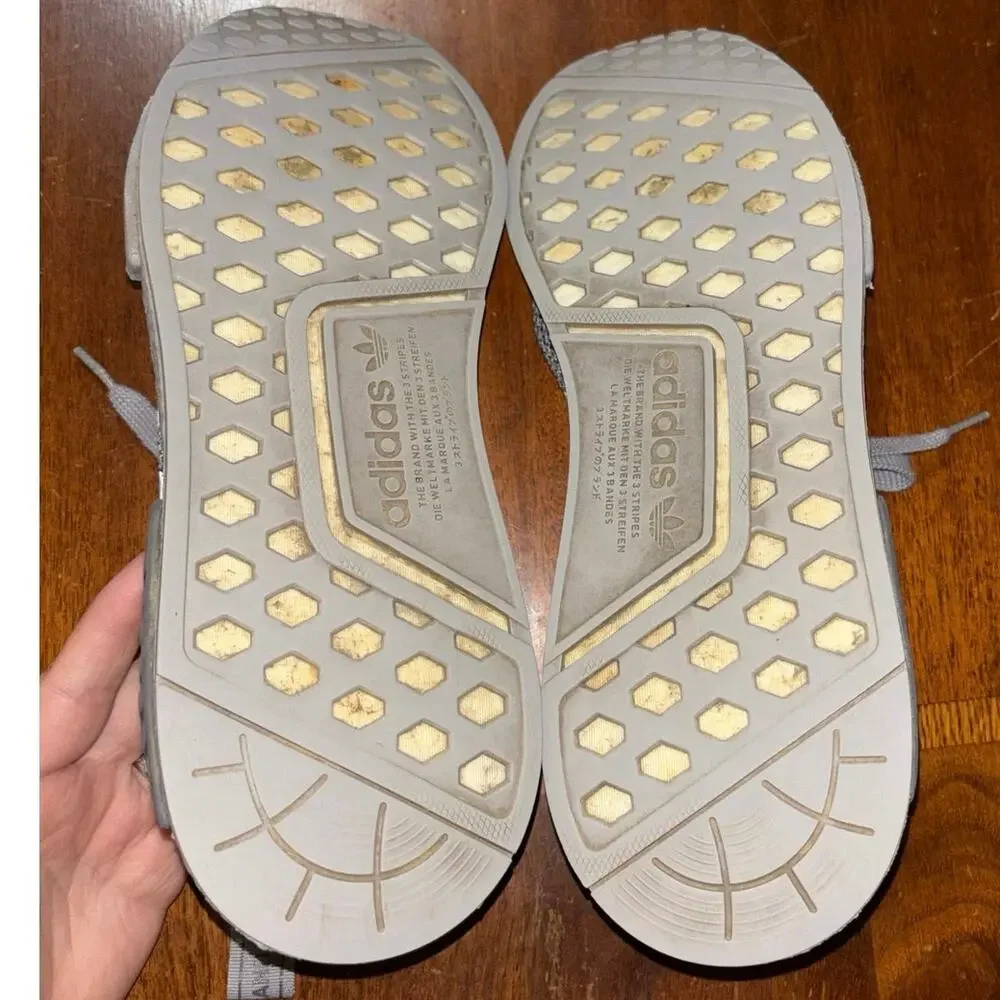 Adidas NMD_R1 men’s Sesame Chalk Pearl sneakers (size 12)